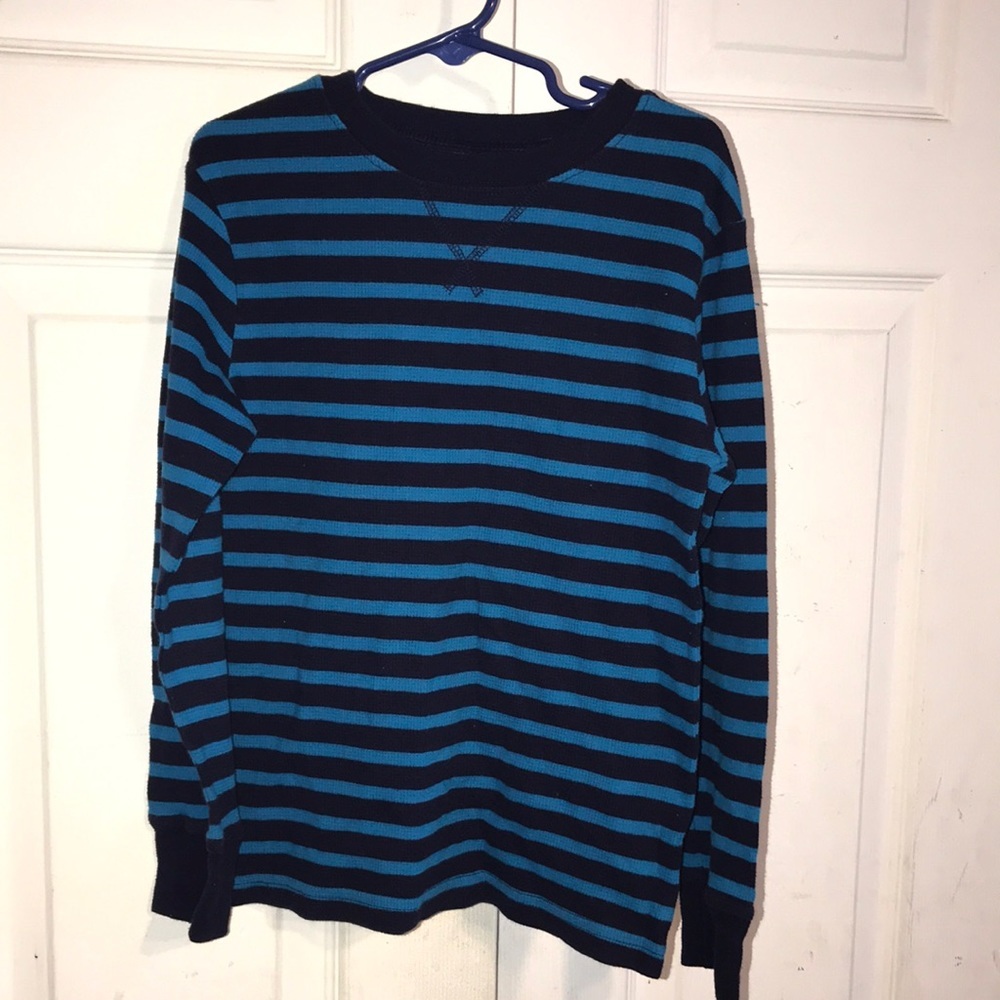 Boy’s Place Striped Thermal Shirt